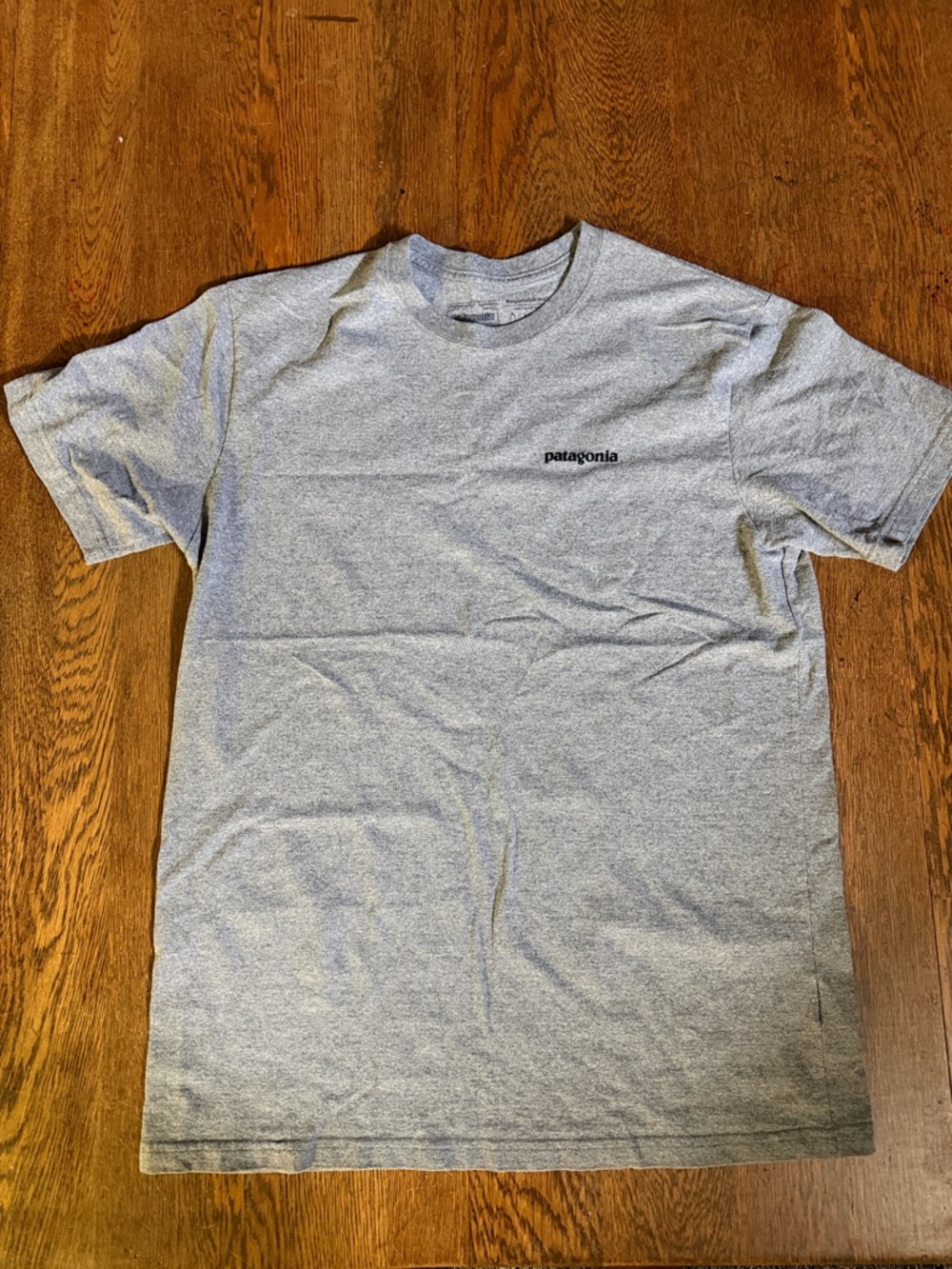 Patagonia Men's Short Sleeve Crew Tee - Light Heather Gray